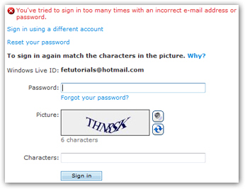 sign in to my old hotmail account